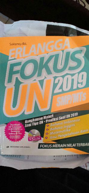Berikut ini adalah file tentang kunci jawaban soal un ipa smp 2019 yang bisa bapak ibu unduh secara gratis dengan menekan tombol download pada tautan link di. Erlangga Buku Soal Fokus Un 2019 Smp Mts Plus Cd Sukses Ujian Nasional Shopee Indonesia