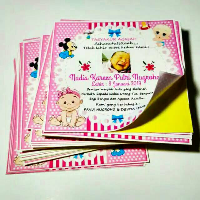 We did not find results for: Stiker Syukuran Aqiqah 10x10 Cm Ukuran Box Nasi Free Request Foto Anak Shopee Indonesia
