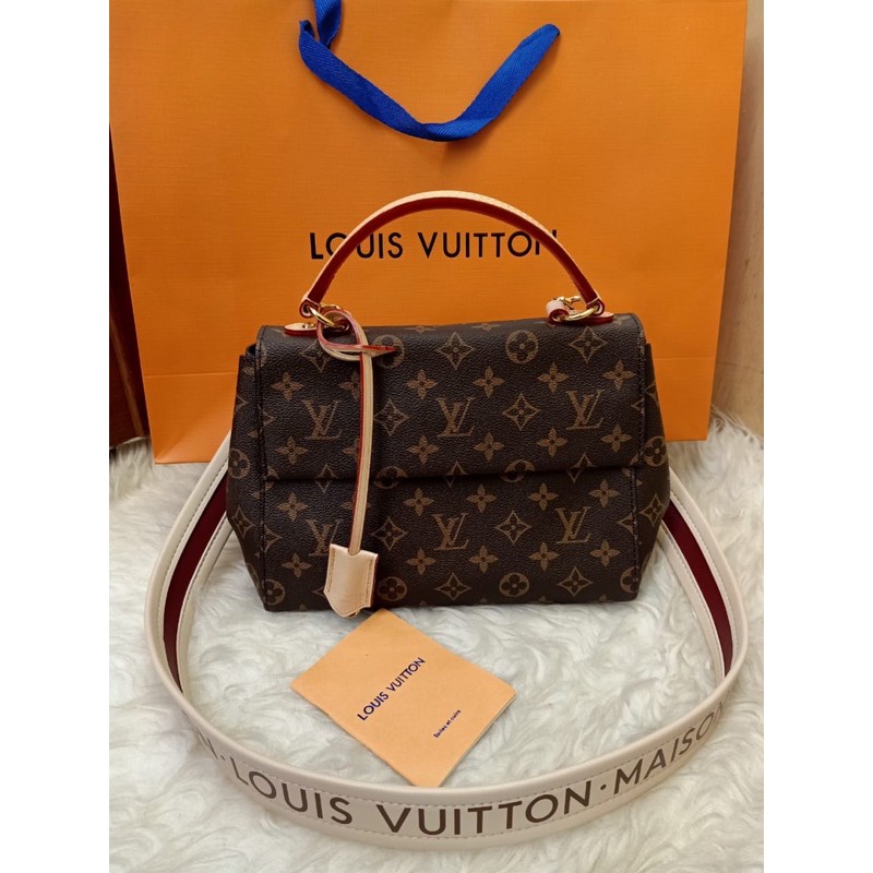 A piece of the rainbow; Preloved Louis Vuitton Bag Original Louis Vuitton Cluny Shopee Indonesia