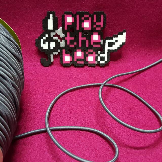 Putar rambutmu hingga membentuk semacam "konde". Tali Karet Elastis Hitam Elastic Cord 3mm Utk Ikat Rambut Gelang Dll Shopee Indonesia