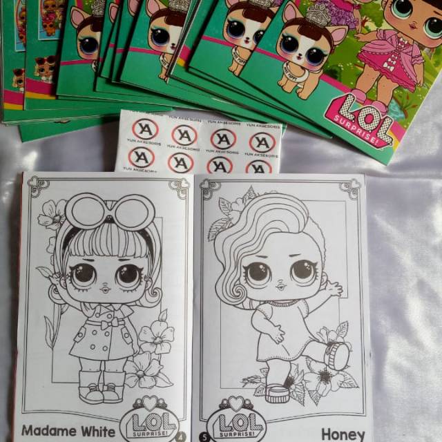 School's out for summer, so keep kids of all ages busy with summer coloring sheets. Buku Mewarnai Lol Coloring Book Ukuran 24 Cm X 15 5 Cm Shopee Indonesia