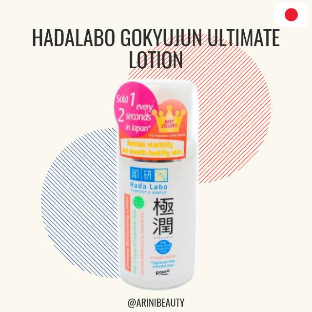 Kulit yang kering, sensitif dan dehidrasi secara optimal. Jual Hada Labo Gokujyun Ultimate Moisturizing Lotion Untuk Kulit Kering Orange Indonesia Shopee Indonesia