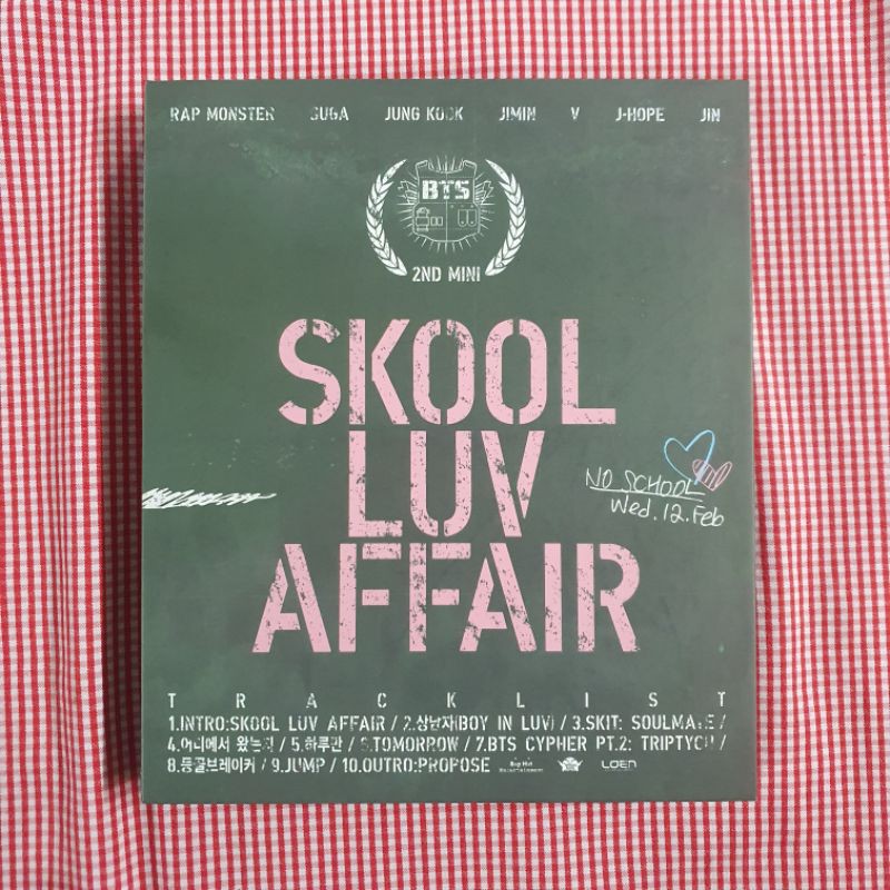 Bts · song · 2014. Bts Skool Luv Affair Without Pc Shopee Indonesia