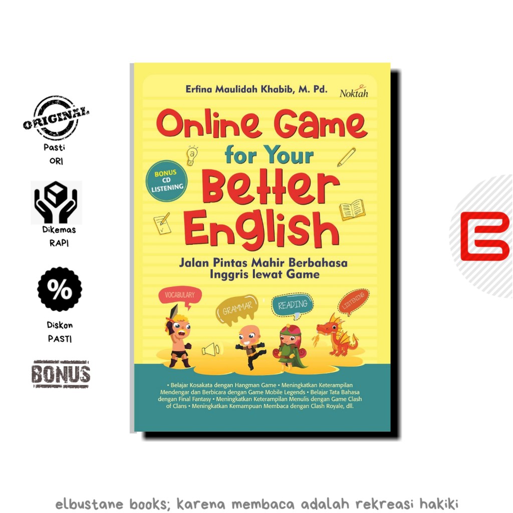 If your chosen letter exists in the answer, then. Jual Online Game For Your Better Englis Erfina Maulidah Khabib Noktah Indonesia Shopee Indonesia