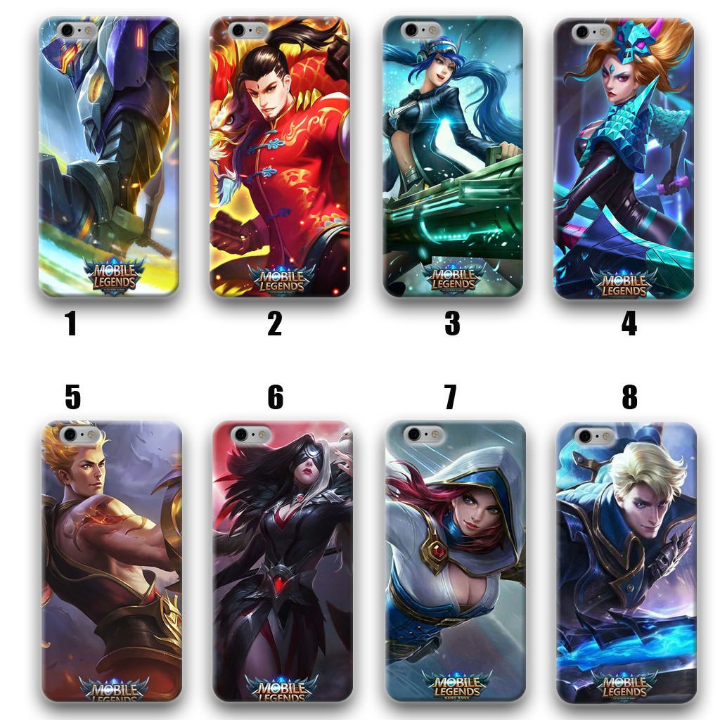 Bergabung dengan teman anda di brand baru game moba 5v5 melawan pemain manusia sungguhan, mobile legends: Casing Hp Mobile Legend Semua Hero Shopee Indonesia