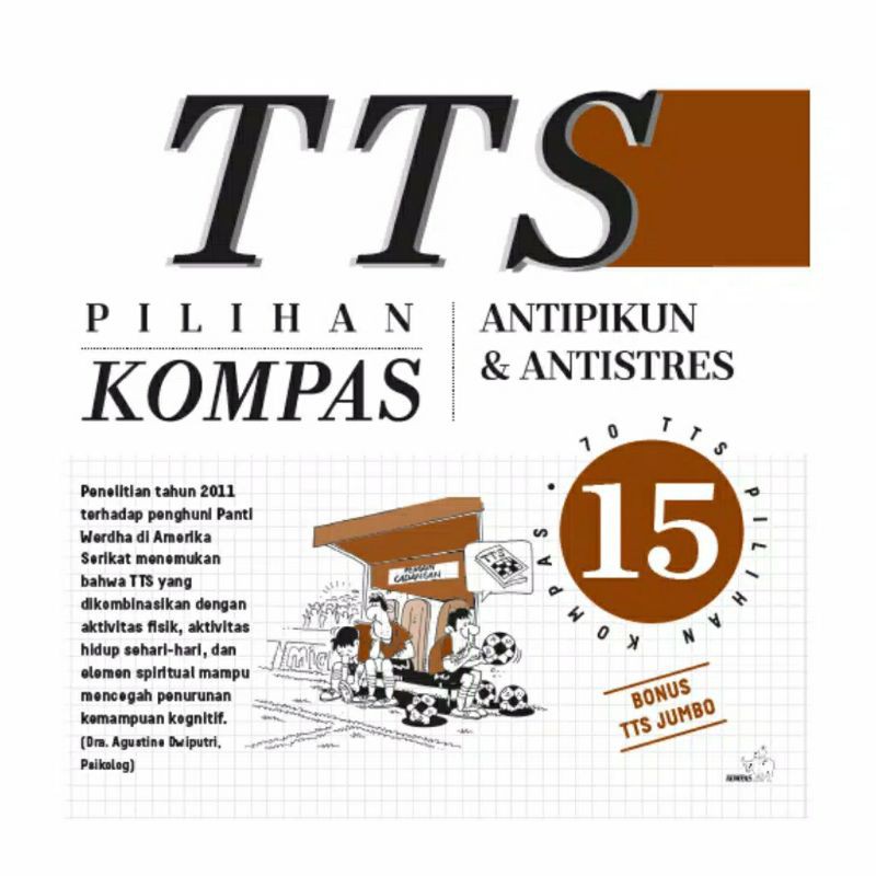 TTS Pilihan Kompas Jilid 15 / Buku Teka-Teki Silang | Shopee Indonesia