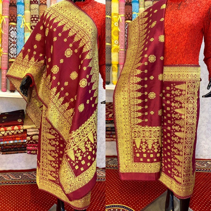 Jual SONGKET CANTIK MANIS ORI - ILHAM SONGKET TENUN TANGAN ASLI PALEMBANG  Indonesia|Shopee Indonesia