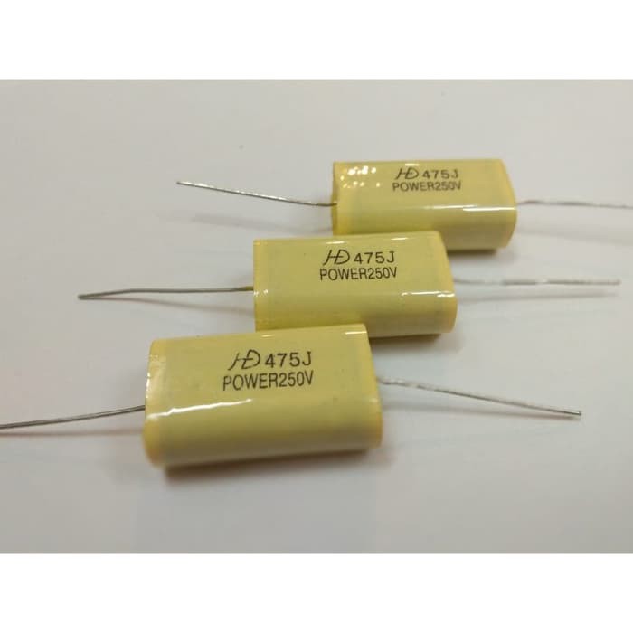 Tahanan lampu pijar sangat kecil saat arusnya kecil. Audiophiller Elco Tahanan Tweeter 4 7 Uf 475j Power 250v Shopee Indonesia