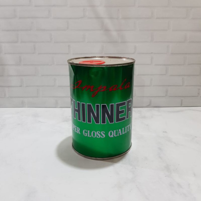 THINNER IMPALA 1 L / TINER IMPALA / CAIRAN PENGENCER CAT MINYAK | Shopee  Indonesia