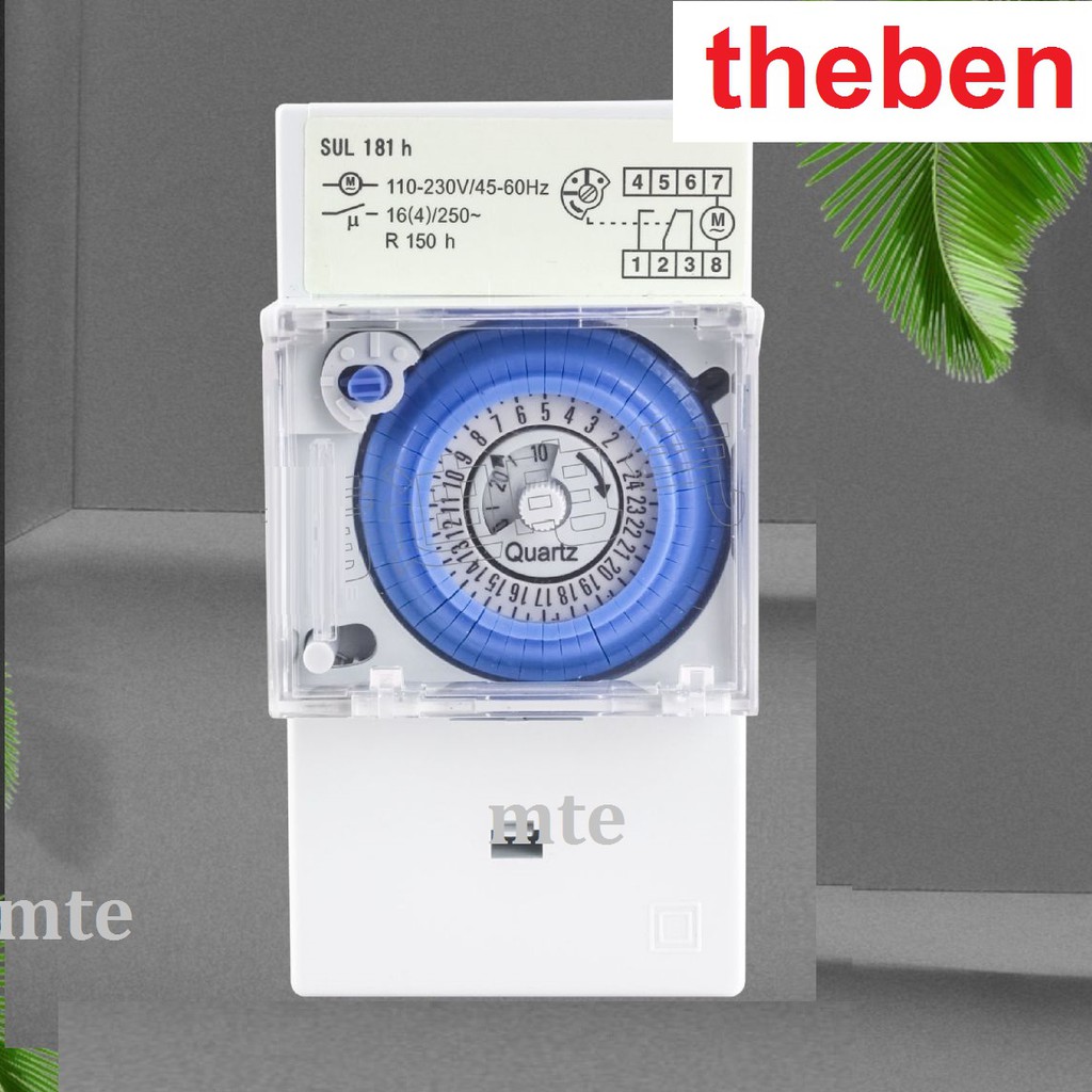 Setelah persiapannya selesai, langkah yang selanjutnya adalah mengatur jadwal waktu sesuai dengan keinginan kita. Timer Analog Theben Sul181h Switch Switcher 24 Jam H Panel Lampu Otomatis Time Switch Switching Shopee Indonesia