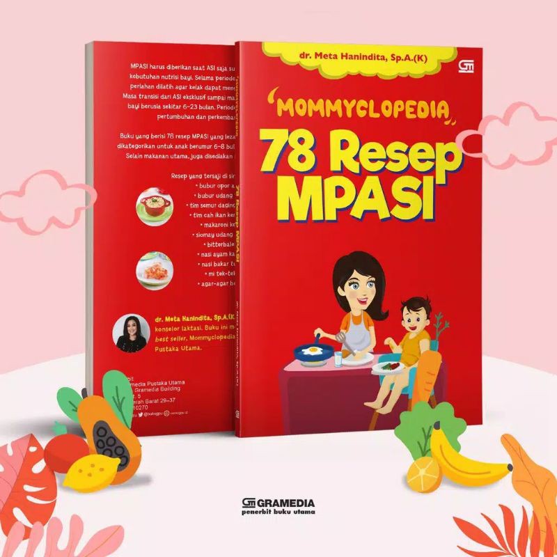 Nikmati promo buku murah dengan pengiriman beragam Gramedia Pustaka Utama Mommyclopedia 78 Resep Mpasi Best Seller Buku Mp Asi Dr Meta Hanindita Shopee Indonesia