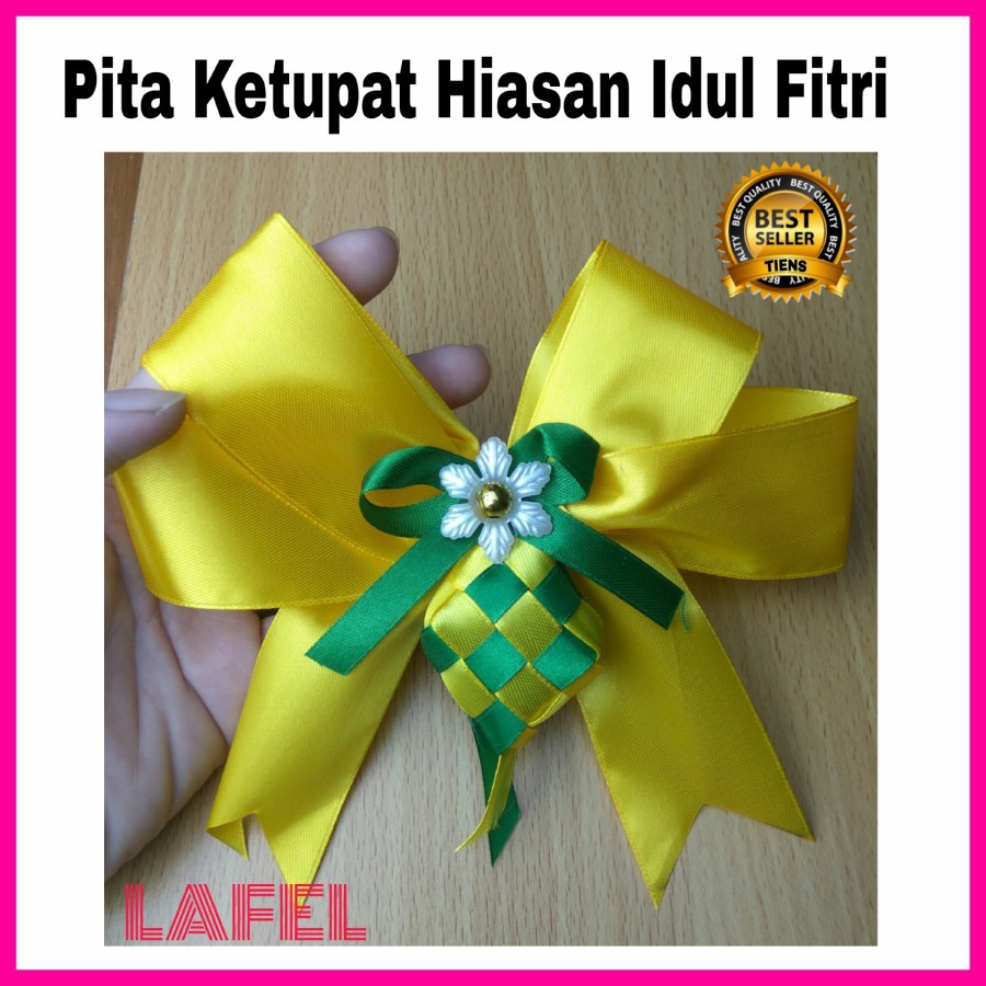 Cara membuat pita kado mudah dan simple youtube. Pita Hiasan Idul Fitri Ketupat Lebaran Parcel Bingkisan Hadiah Kado Shopee Indonesia