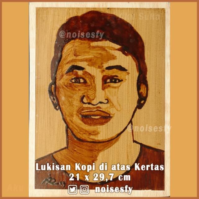 Jual Lukis Kopi Wajah Kekasih, Pacar, Orang Tua. Custom, Hadiah,Gift,Potret,Finishing Poster.lukisan Kopi Indonesia|Shopee Indonesia 640_X_640_jpg