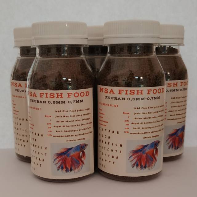 Pakan Ikan Cupang Dan Guppy | Shopee Indonesia