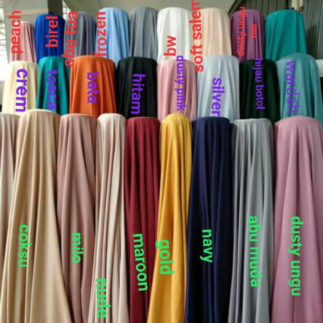 10+ ide model baju gamis dari kain roberto. KAIN SATIN ROBERTO/VELVET/ROBERTO | Shopee Indonesia