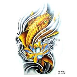 Jual Tatto Temporer Temporary Tattoo Ikan Koi Berwarna Fish Design Indonesia|Shopee Indonesia 320_x_320_jpg