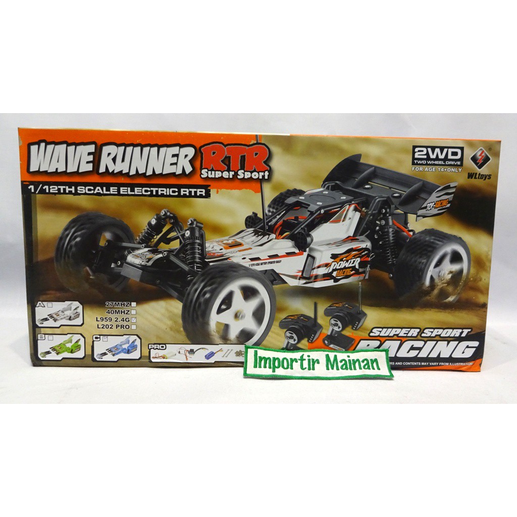 Jual WL toys rc car WL L202 brushless motor skala 1:12 speed 60km/h 2,4ghz  Indonesia|Shopee Indonesia