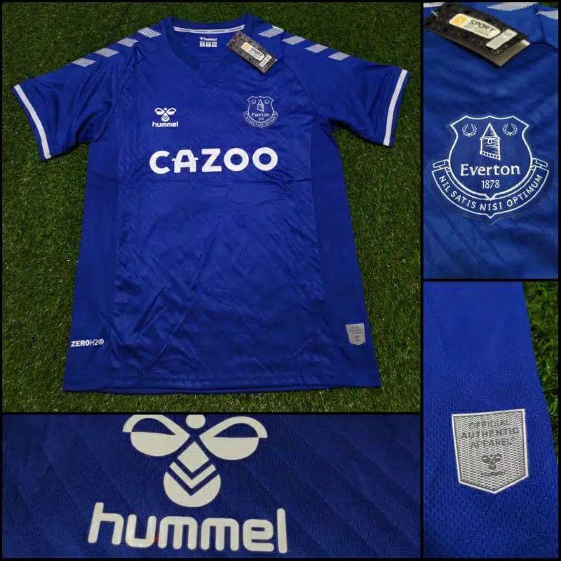 Everton football club logo vector. Jersey Everton Home 20 21 Shopee Indonesia