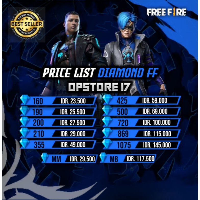 Ketika pemain free fire mengadakan sparing . Jual Top Up Diamond Ff Diamond Ff Murah Diamond Free Fire Indonesia Shopee Indonesia