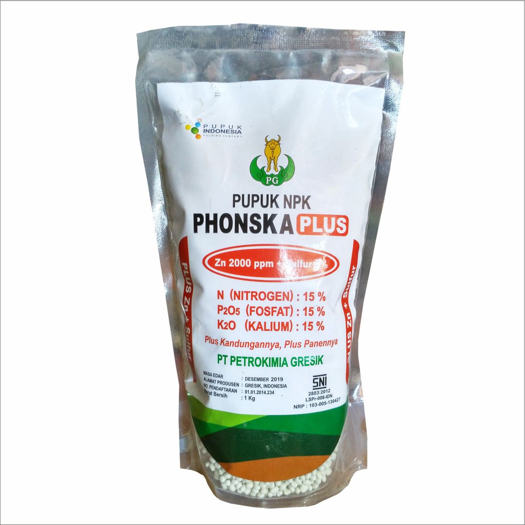 Jenis pupuk ini mengandung tiga unsur hara makro yang sangat dibutuhkan oleh tanaman. Jual Pupuk Tanaman Penambah Unsur Hara Mikro Zinc Npk Phonska Plus 1 Kg Indonesia Shopee Indonesia