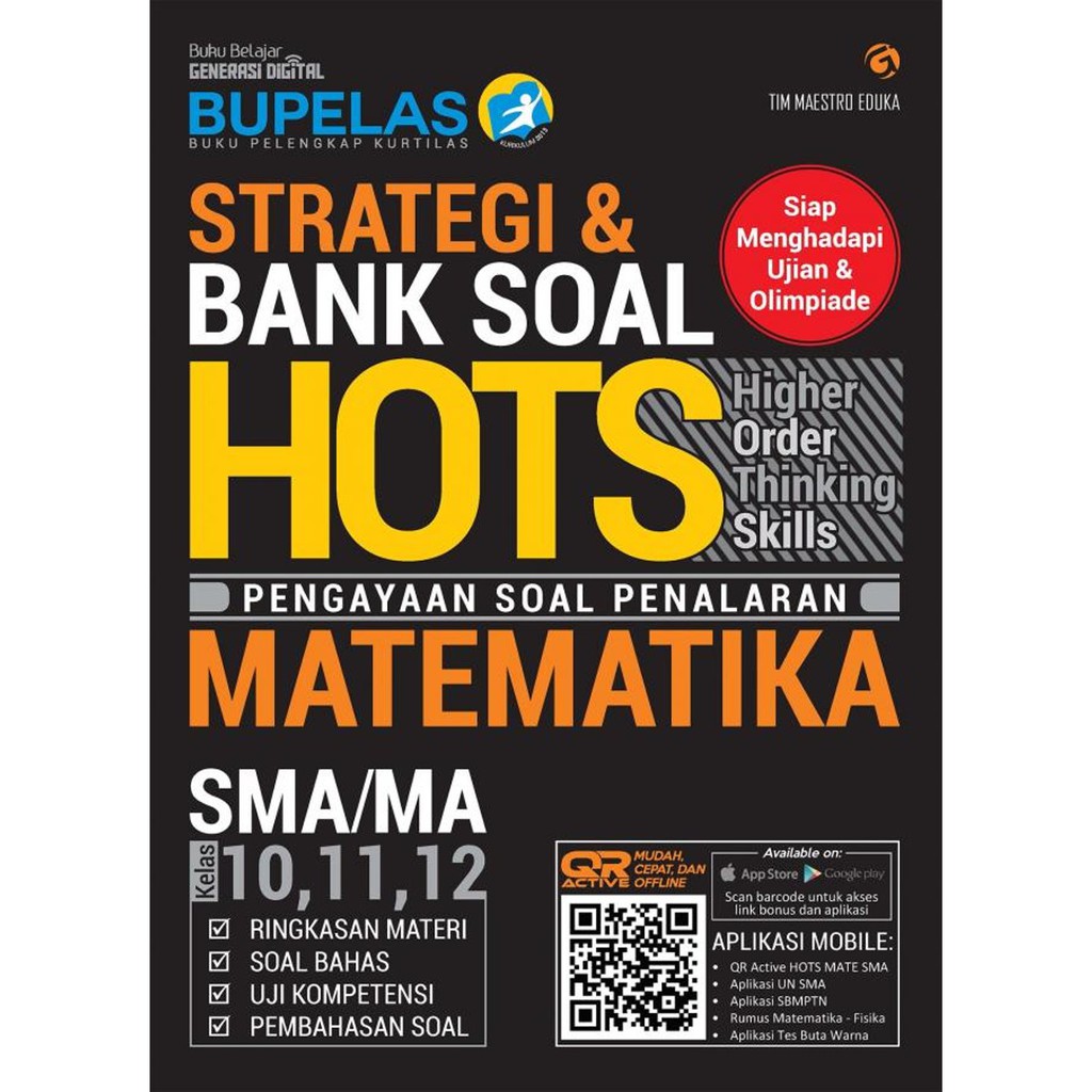 Proses penyelesaian soal higher order thinking skills materi aljabar . Strategi Bank Soal Hots Pengayaan Soal Penalaran Matematika Sma Ma 10 11 12 Shopee Indonesia