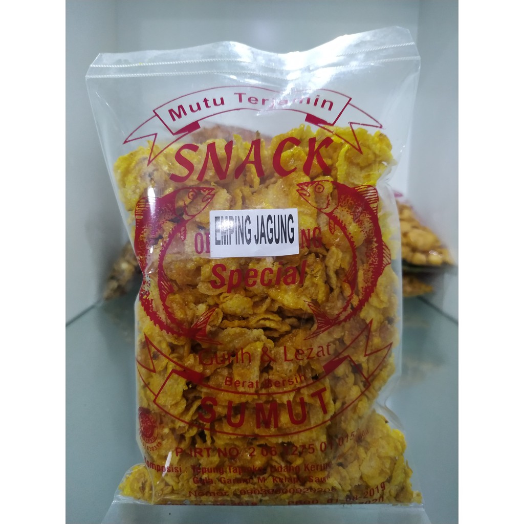 Emping Jagung Gurih 170 gram Khas Sumut Medan | Shopee Indonesia