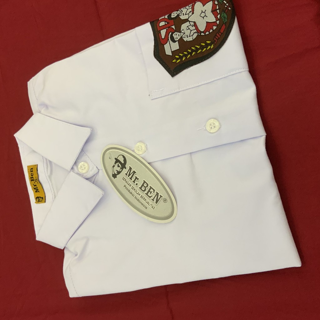 SERAGAM SEKOLAH MR BEN KEMEJA SD CYC PENDEK | Shopee Indonesia
