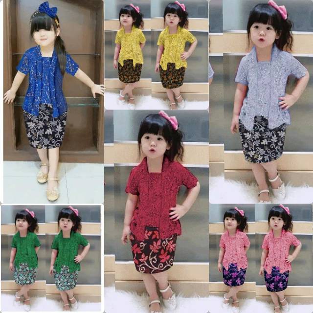 Beli baju kebaya bayi model & desain terbaru harga murah 2022 di tokopedia! Jual Setelan Anak Perempuan 2 Tahun 4 Tahun Baju Kebaya Anak 2 Tahun Baju Anak Perempuan Setelan Indonesia Shopee Indonesia