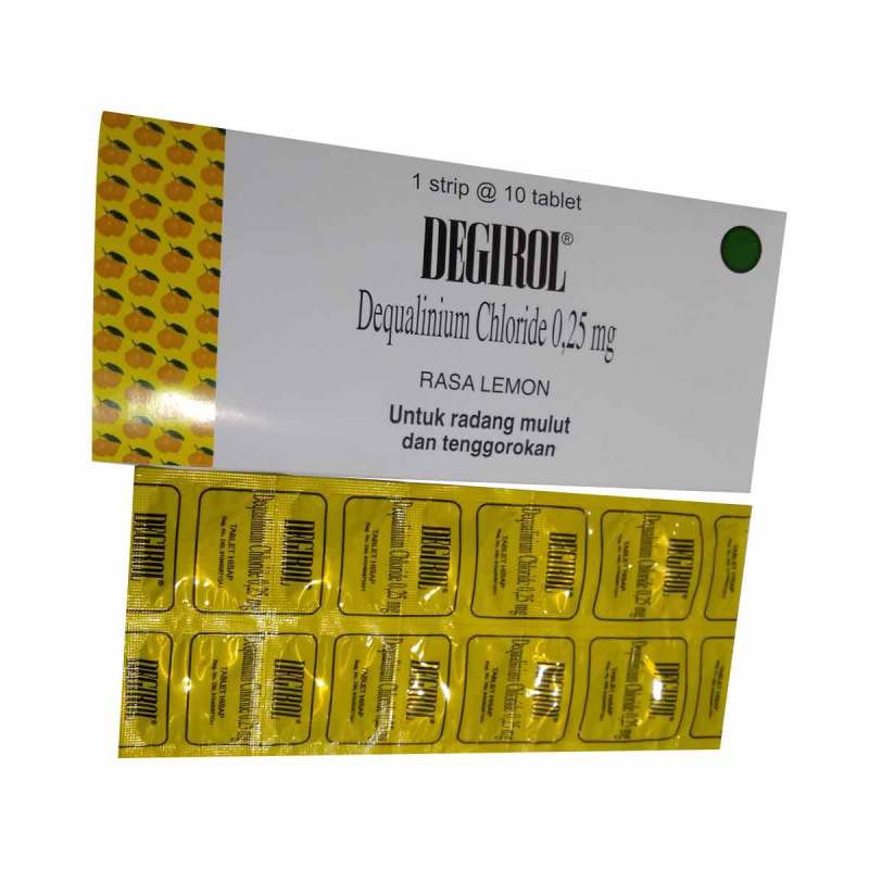DEGIROL OBAT SAKIT TENGGOROKAN ISI 10 TABLET | Shopee Indonesia