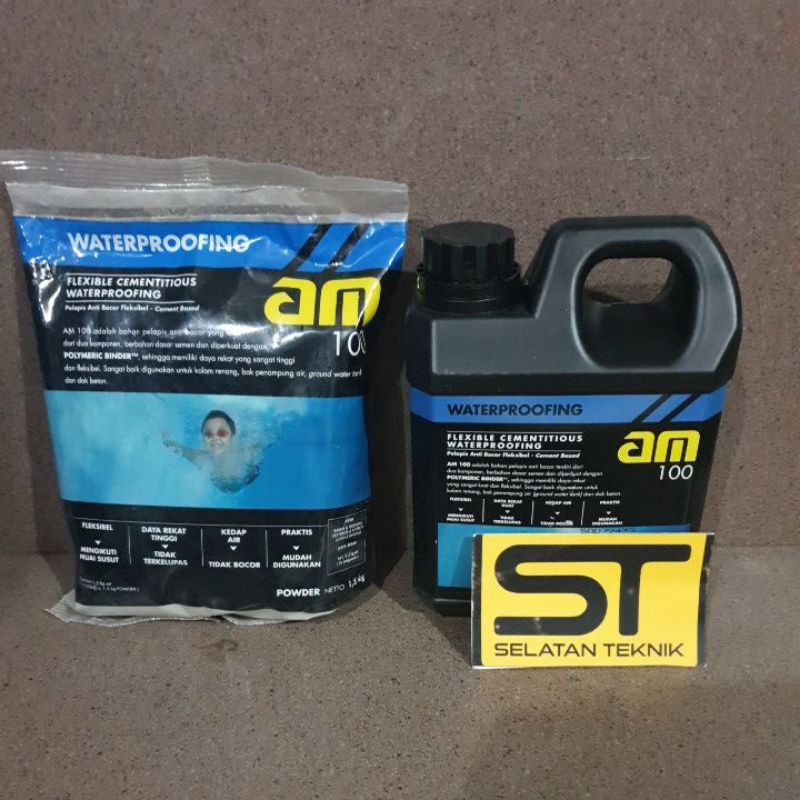 185.000 · kemasan 20 kg rp. Am 100 Flexible Cementitious Waterproofing Pelapis Anti Bocor Shopee Indonesia