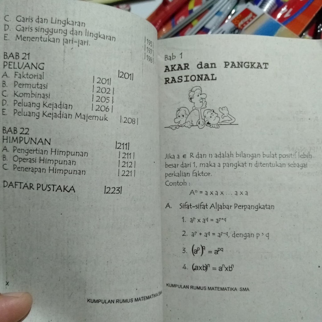 Matematika merupakan salah satu mata pelajaran yang nampaknya kurang digemari oleh siswa. Best Seller Buku Kumpulan Rumus Matematika Sma Terbatas Shopee Indonesia