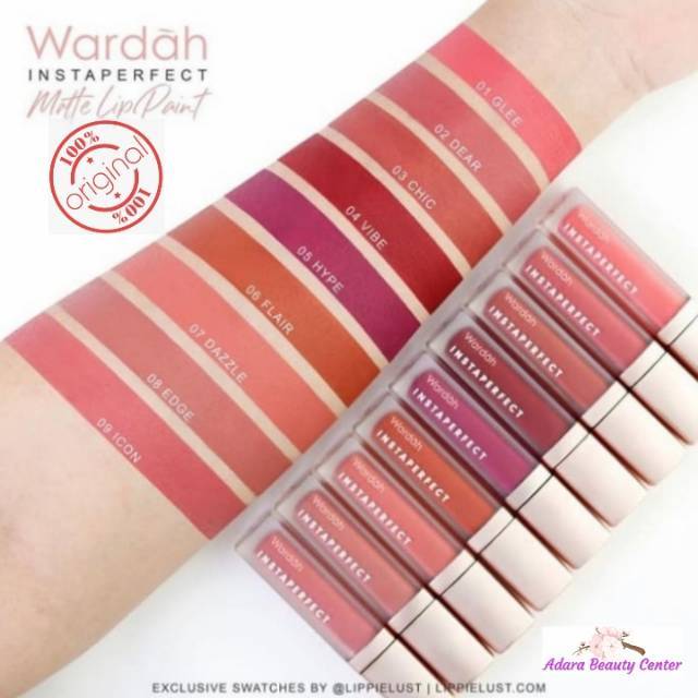 Review wardah lip cream no 9 yang pertama adalah kemasannya yang menggunakan botol kaca bening sehingga memudahkan anda untuk melihat warna . Lipstik Wardah/Wardah Instaperfect Mattesetter Lip Matte