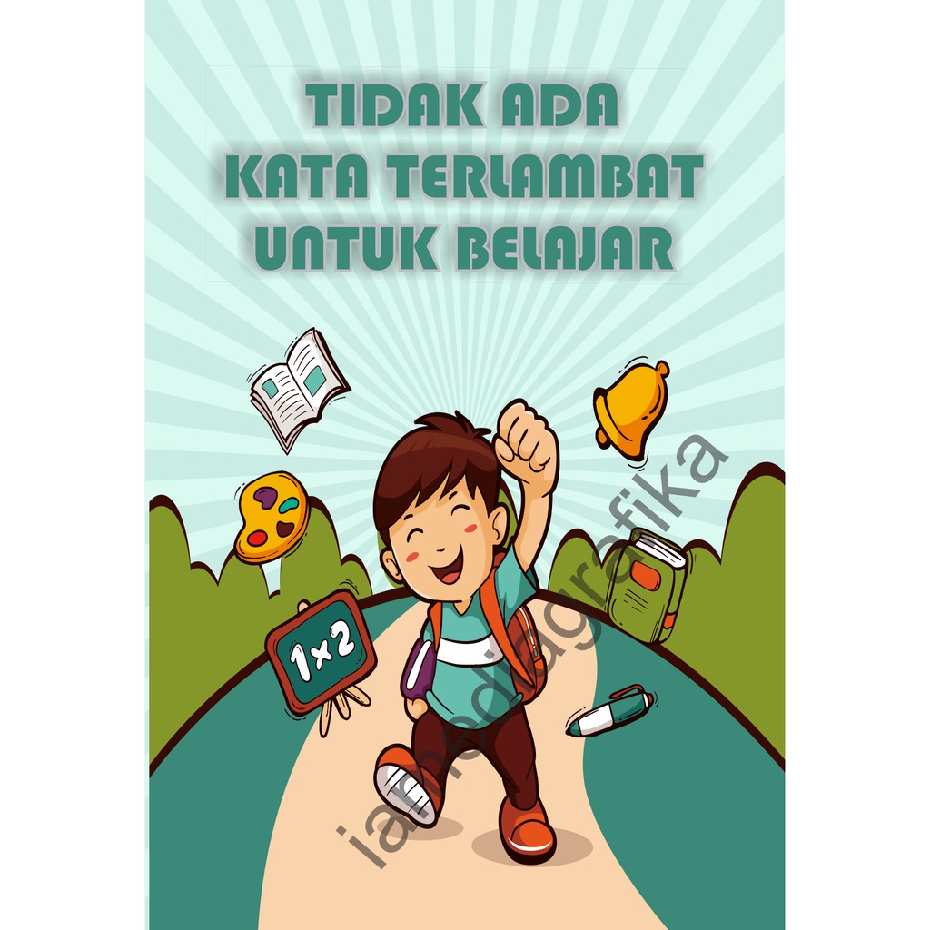 21 contoh poster pendidikan kebersihan kesehatan sangat. Poster Tema Sekolah Murah 10 Pcs Shopee Indonesia
