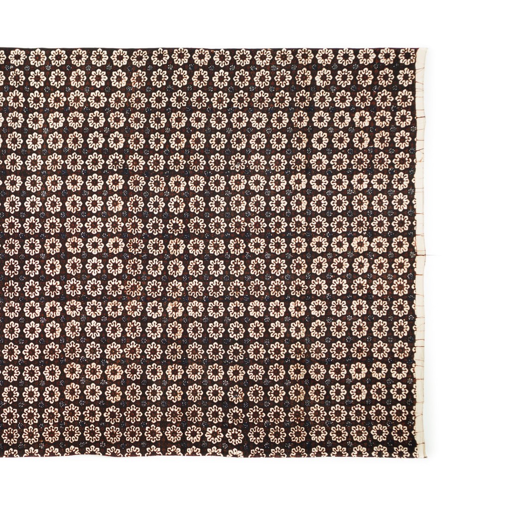 Katun prima + ukuran : Kain Batik Cap Sogan Jogja Motif Ceplok Grompol Shopee Indonesia