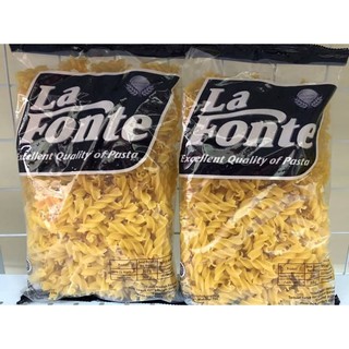 Langsung pabrik, harga mie lidi pedas, jual mie lidi asin, agen mie lidi aneka rasa, grosir mie lidi balado beda dari umumnya mie lidi, njedir ngga serik . La Fonte Pasta Fusilli / pasta spiral / mie kering 500grm