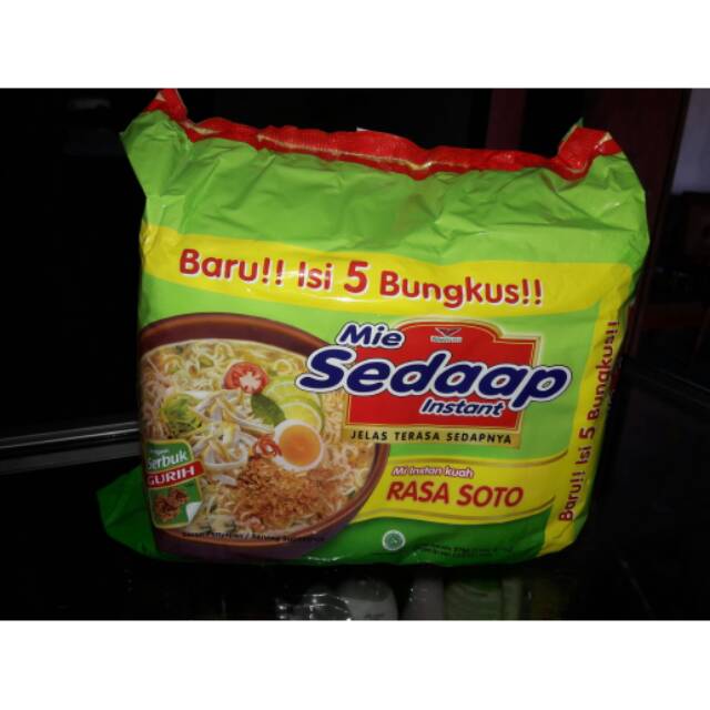 Mie sedap 1 pack isi 5 pcs Rasa Soto ayam#mie goreng | Shopee Indonesia