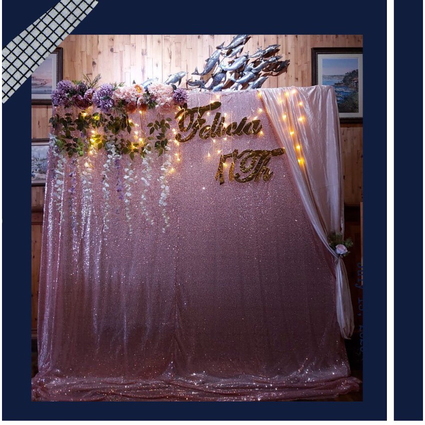 Textured birthday card template with handwritten ink lettering phase sweet seventeen in violet and pastel pink colors isolated on white background. Sewa Backdrop Ulang Tahun Sweet 17 Bridal Shower Baby Shower Shopee Indonesia