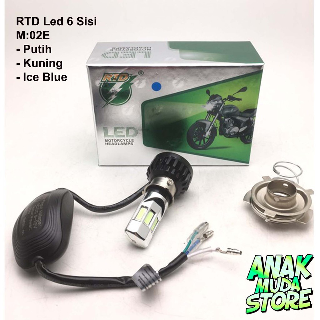 Autovision led lx8 · 3. (LRT1) Lampu LED Depan Head Lamp RTD M02E AC dan DC 25W 6