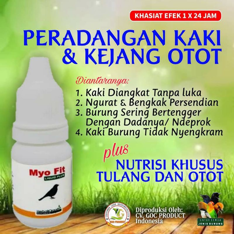 Jual Myo Fit Obat Kaki Burung Kenari, Love Bird Dan Burung Kicau Lainnya Indonesia|Shopee Indonesia 800_X_800_jpg