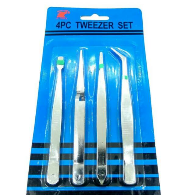 Pinset tweezer set elektronik | Shopee Indonesia