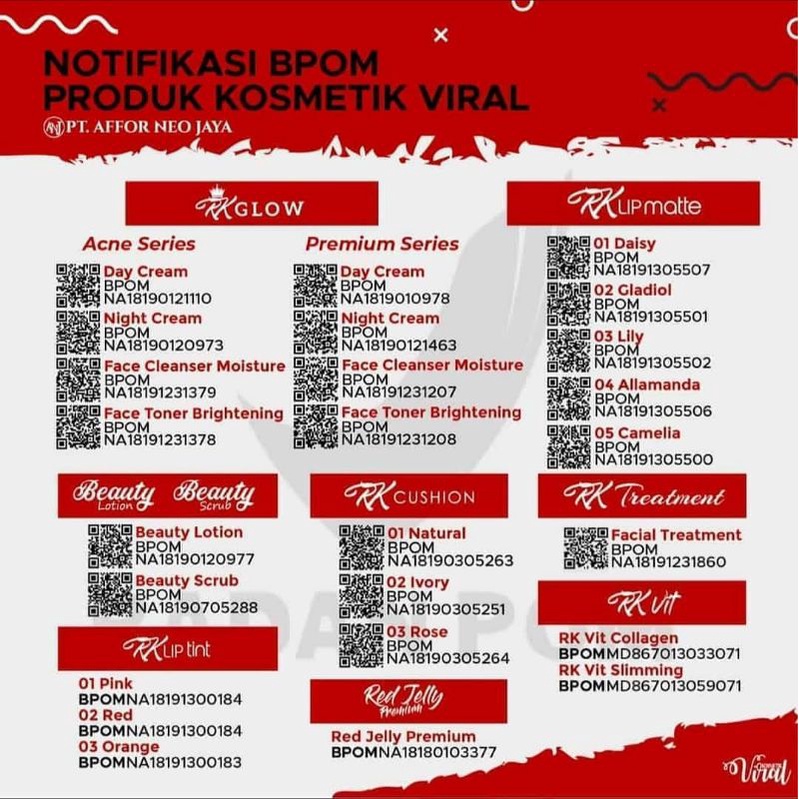 Jual JOIN AGEN DISTRIBUTOR RK KOSMTIK VIRAL ANJ Indonesia|Shopee Indonesia