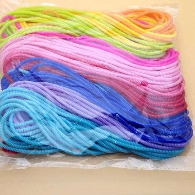 1PACK isi 100 SOLID Kabel Pelapis/Kabel Pelindung/Pelapis Kabel/Cord |  Shopee Indonesia