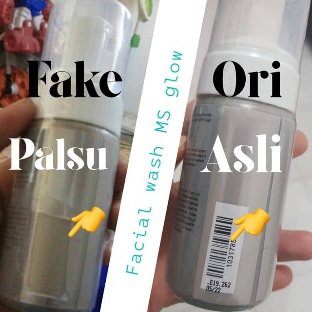 Pertama yang dapat kamu lihat adalah . Ms Glow Palsu Vs Ori Shopee Indonesia