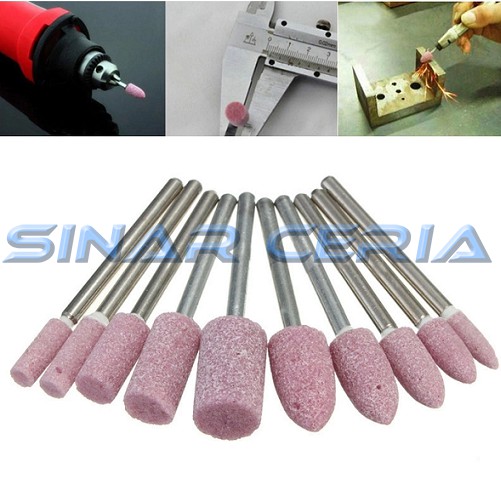 Karakteristik utamanya adalah mempunyai ujung yang sangat runcing, berfungsi agar mata bor tetap tegak lurus ketika digunakan dan menghasilkan lubang yang presisi. Set 10 Pcs Mata Bor Batu Asah Poles Ampelas Gerinda Tuner Mini Drill Dremel Shopee Indonesia