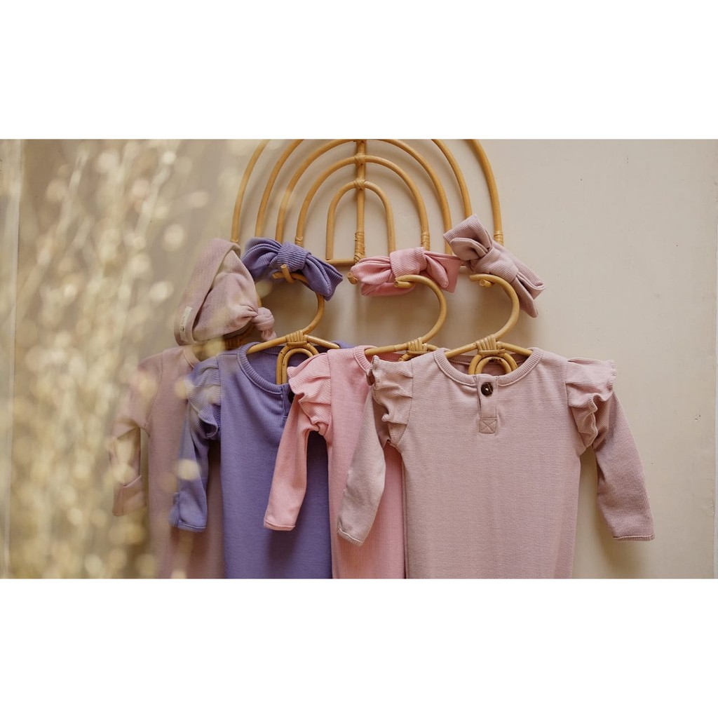 Garter stitch, which you create by knitting (or purl. Baby Knotted Sleepwear | Shopee Indonesia