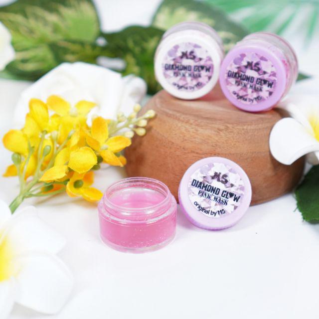 Penggunaan masker menutupi sebagian besar area wajah, maka terapkanlah makeup yang berfokus pada mata dan alis. Diamond Glow Mask 100 Original Masker Diamond Glowing Shopee Indonesia