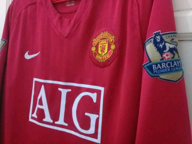 The home of all things manchester united on reddit. Jersey Original Manchester United Home 2007 2008 Shopee Indonesia