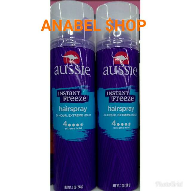 Yes, aussie is recognized cruelty free by peta! Jual Hair Spray Aussie Instant Freeze Hairspray Extra Hold Indonesia Shopee Indonesia
