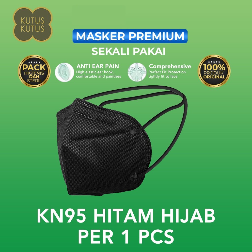 Maskernya terdiri dari 5 lapisan ( jamin puas, tebal tapi enak sekali bernapas ). Jual Kutus Kutus Masker Kn95 Headloop Hijab 5 Ply Bisa Pilih Warna Hitam Putih Mask 5ply Indonesia Shopee Indonesia