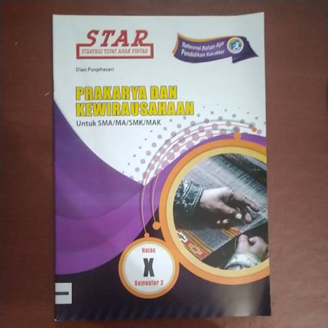 Untuk siswa sma kelas 10 semester 1 yang membutuhkan buku sekolah elektronik (bse) mata pelajaran prakarya dan kewirausahaan kurikulum 2013 . Buku Lks Prakarya Sma Ma Kelas 10 Semester Genap K13 Shopee Indonesia